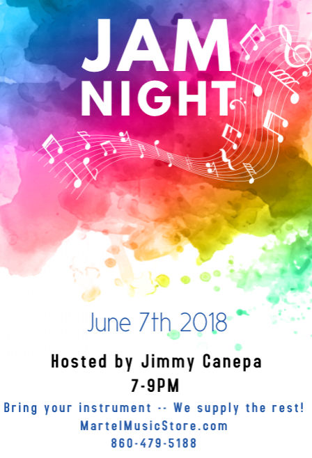 Join us Thursday for Jam Night!