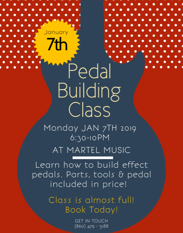 Interested in learning how to build effects pedals?