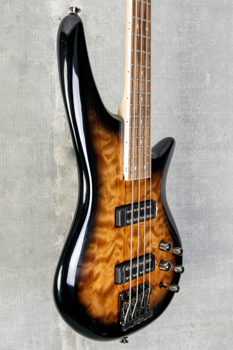 Jackson JS Series Spectra Bass JS3Q Dark Sunburst Mint