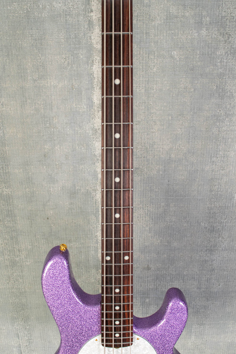 Ernie Ball Music Man StingRay H Special Amethyst Sparkle Mint