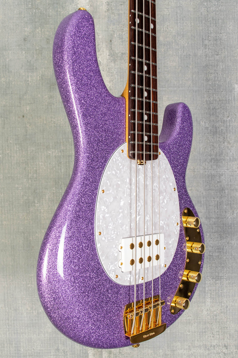 Ernie Ball Music Man StingRay H Special Amethyst Sparkle Mint