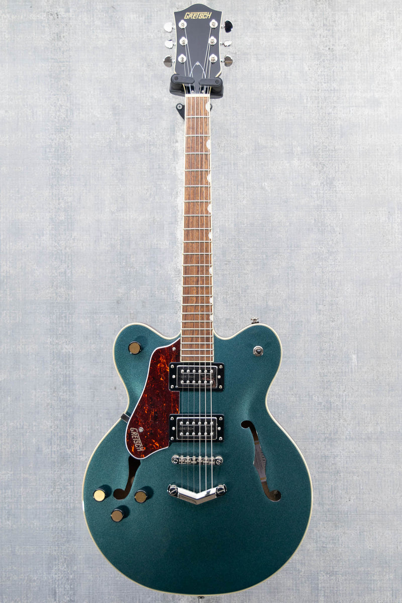 Gretsch G2622LH Streamliner Center Block Double-Cut with V-Stoptail Left-Handed Broad'Tron BT-3S Pickups Gunmetal