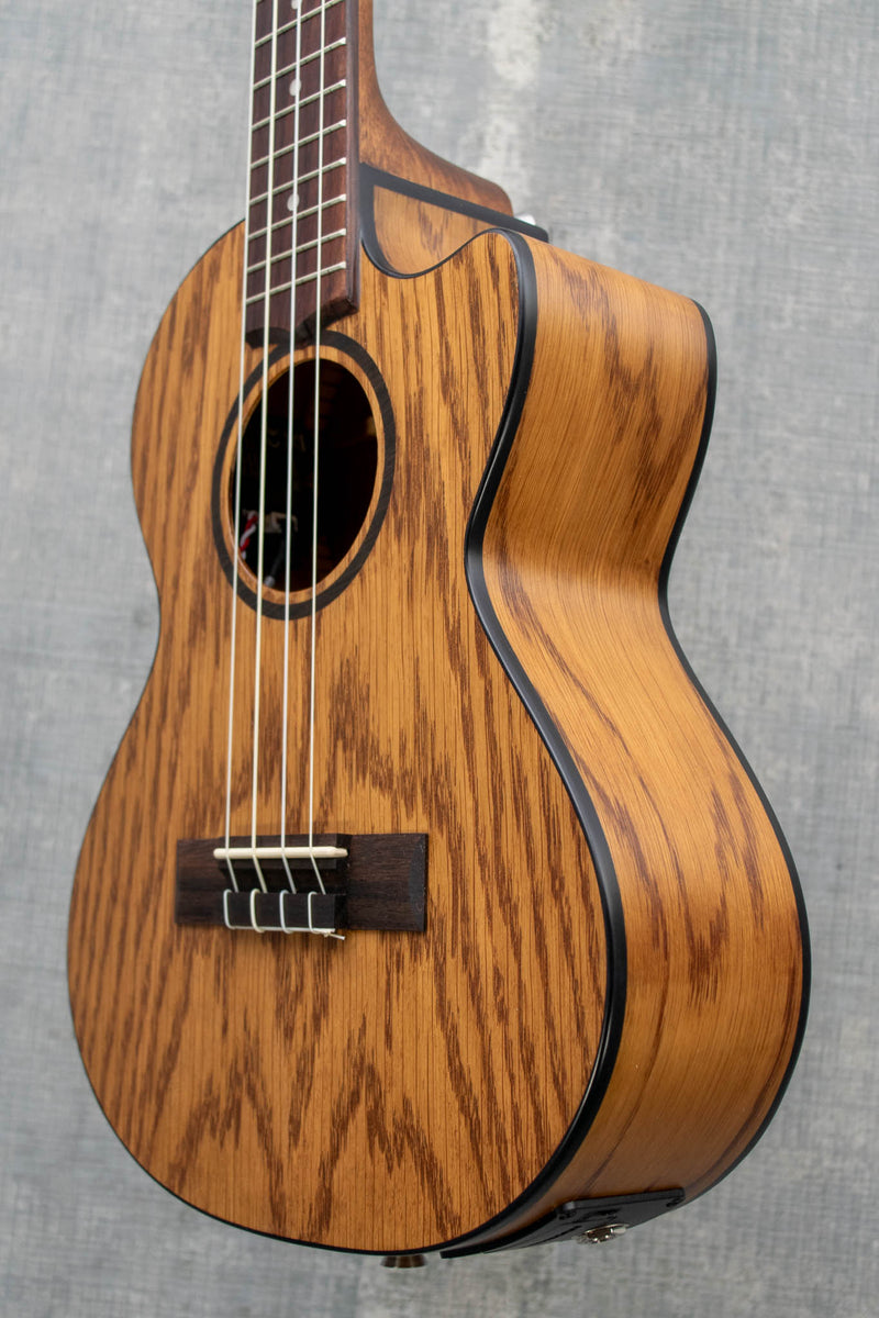 Lanikai Oak Cutaway Electric Tenor