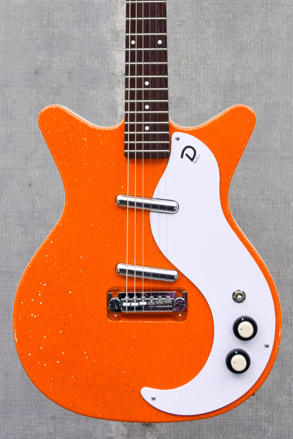 Danelectro ’59M NOS+ Metalflake Orange