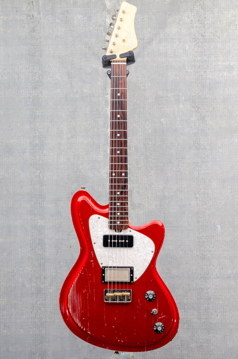 Maghini Guitars Satellite Candy Apple Red