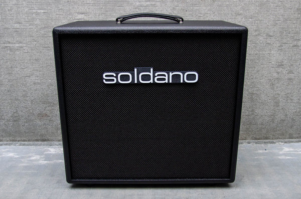 Soldano Open Back 1x12 Cabinet - Black Astro