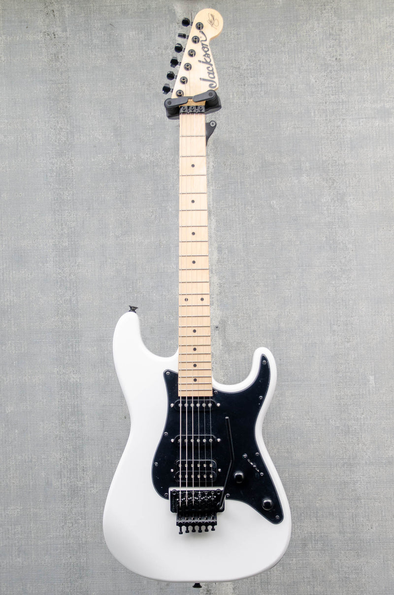 Jackson X Series Signature Adrian Smith SDXM Snow White with Black Pickguard