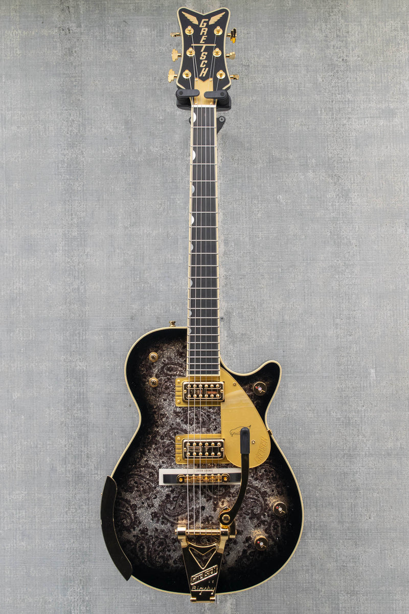 Gretsch G6134TG Limited Edition Paisley Penguin - Black Paisley