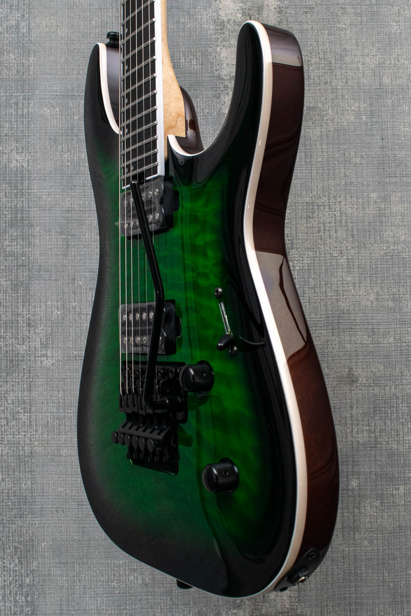 Jackson Pro Plus Series Dinky DKAQ Emerald Green