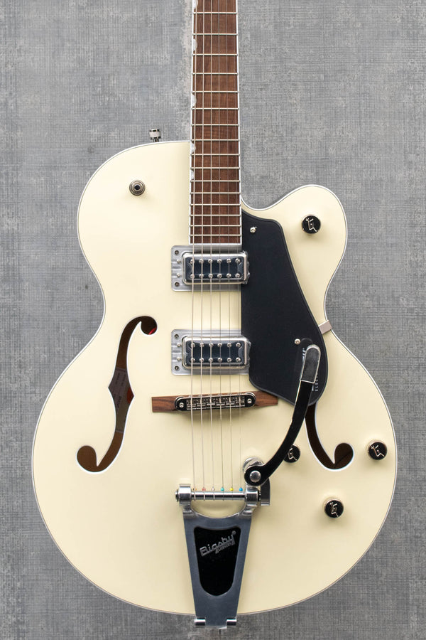 Gretsch G5420T Electromatic Classic Hollow Body Single-Cut with Bigsby Two-Tone Vintage White/London Grey