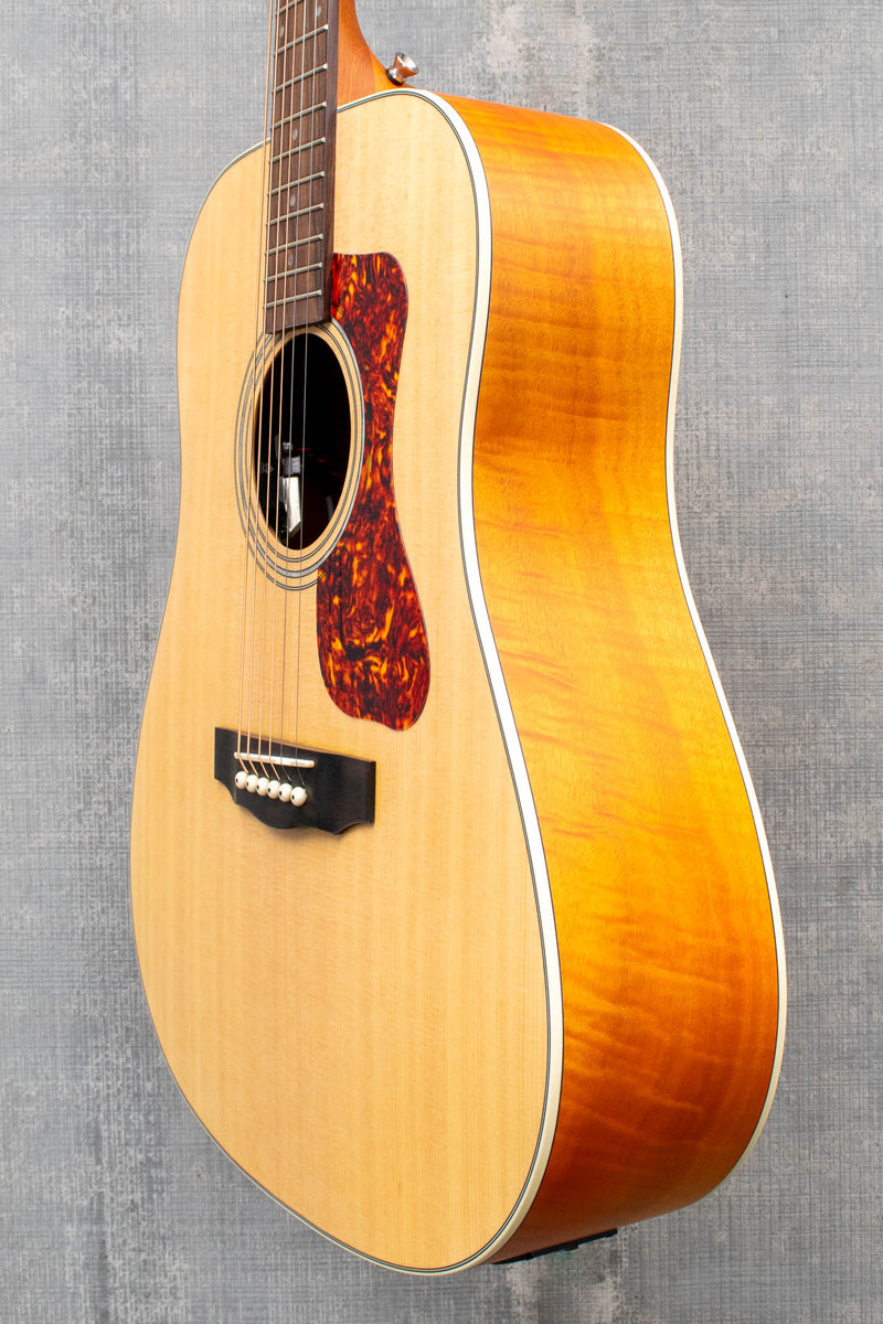 Guild D-240E Limited Flamed Mahogany