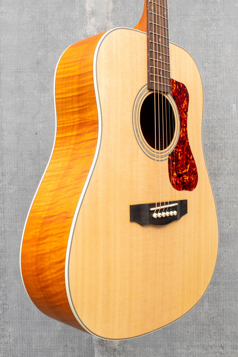 Guild D-240E Limited Flamed Mahogany