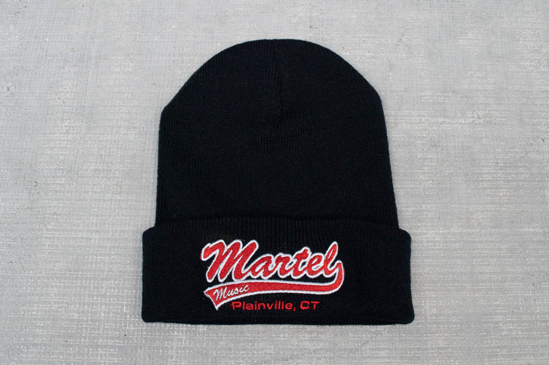 Martel Music Embroidered Beanie