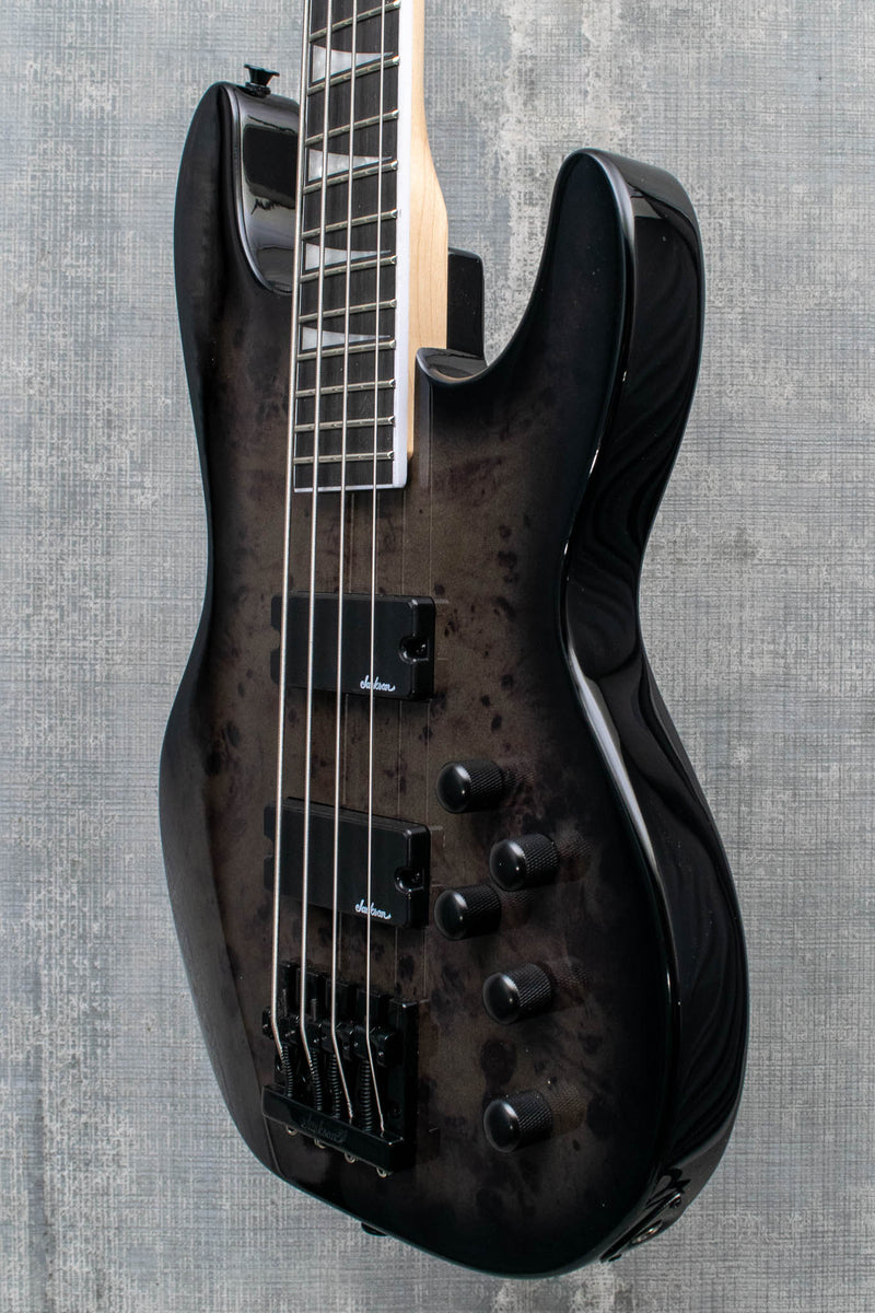 Jackson JS Series Concert Bass CB JS3P Transparent Black