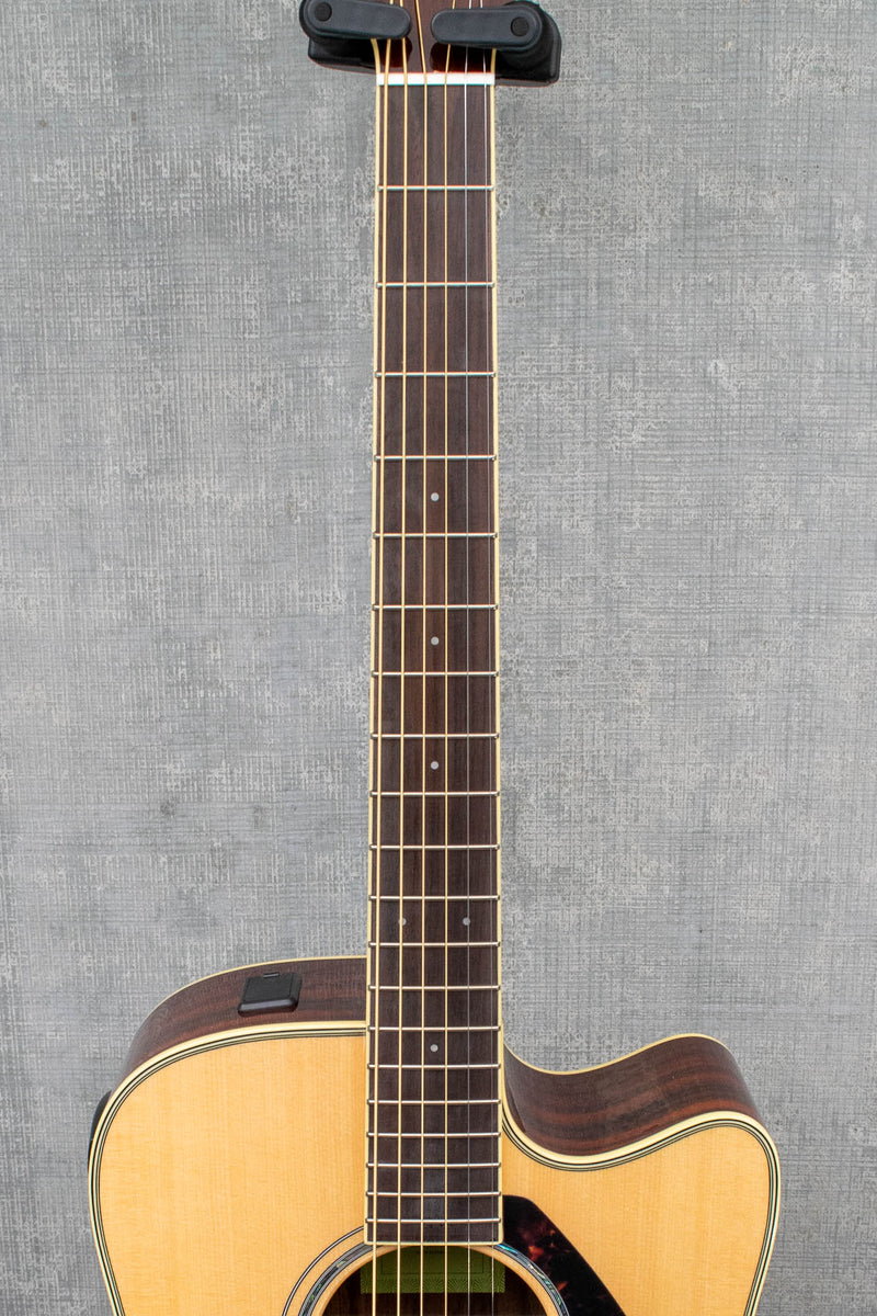 Yamaha FGX830C Natural Folk Acoustic Electric