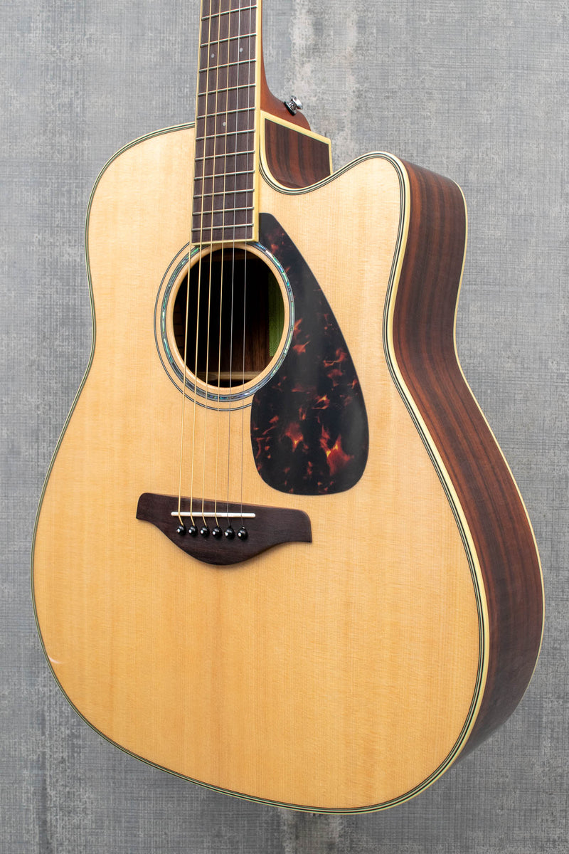 Yamaha FGX830C Natural Folk Acoustic Electric