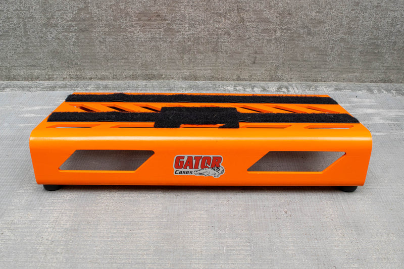 Used Gator Aluminum Small Pedalboard - Orange