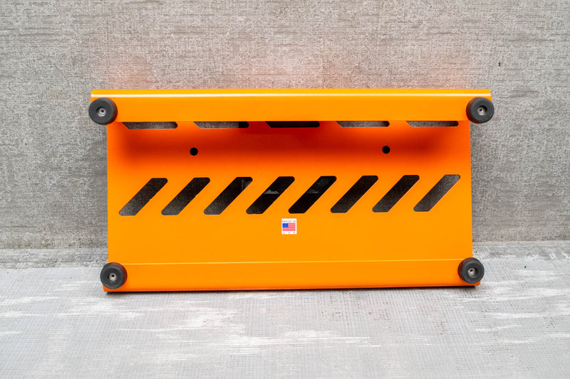 Used Gator Aluminum Small Pedalboard - Orange