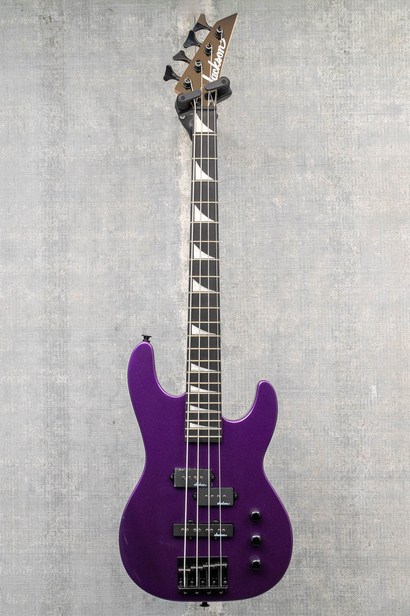 Jackson JS Series Concert Bass Minion JS1X Pavo Purple