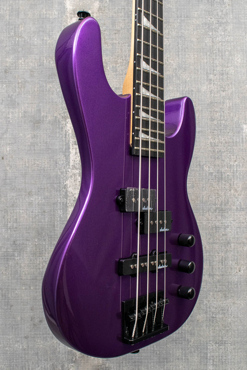 Jackson JS Series Concert Bass Minion JS1X Pavo Purple