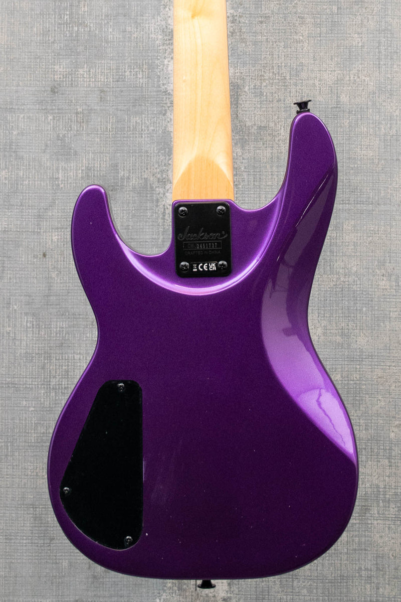 Jackson JS Series Concert Bass Minion JS1X Pavo Purple