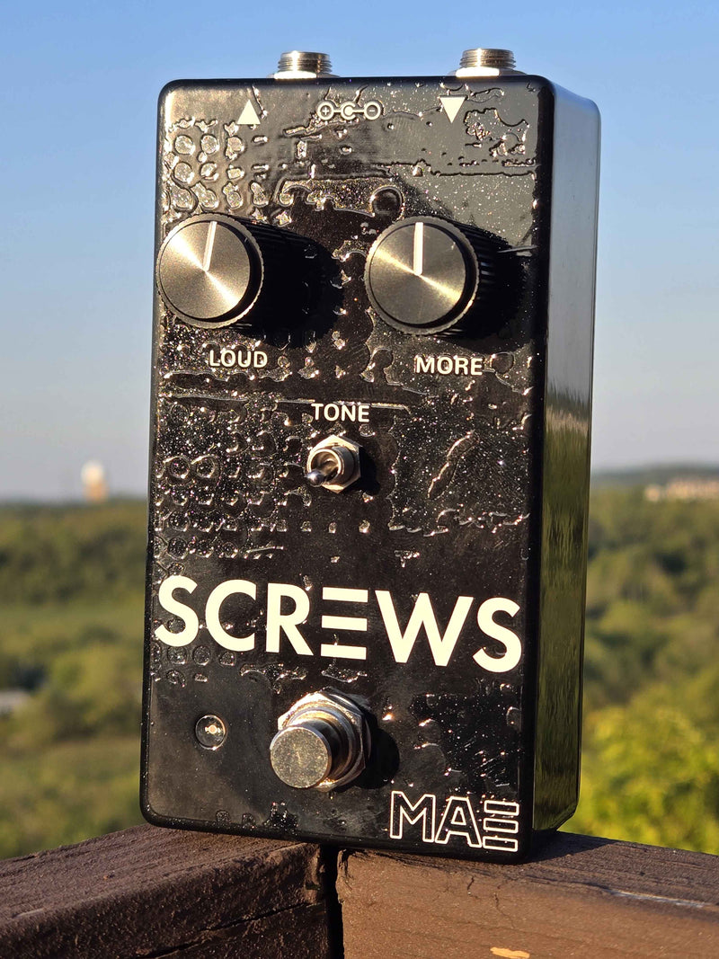 Mask Audio Screws Octave Fuzz- Blackout Edition