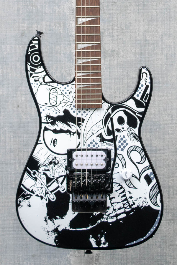 Jackson X Series Dinky DK1 H Skull Kaos (sn2)