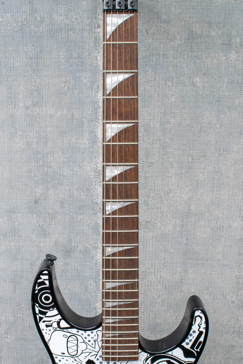 Jackson X Series Dinky DK1 H Skull Kaos (sn2)