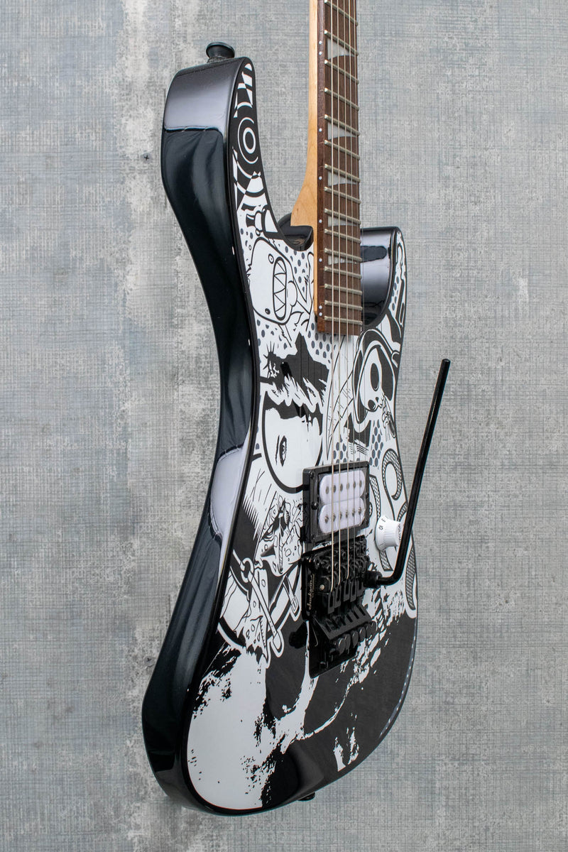 Jackson X Series Dinky DK1 H Skull Kaos (sn2)