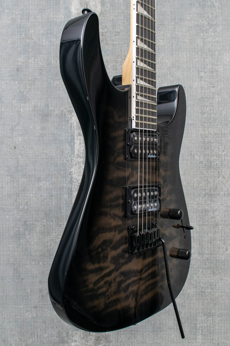 Jackson JS Series Dinky JS20 DKQ 2PT Transparent Black Burst