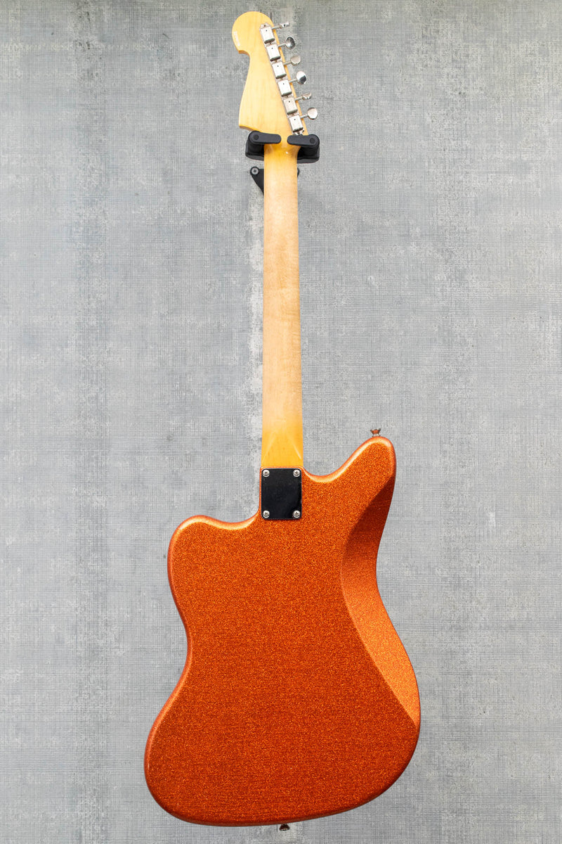 Seuf Guitars Old Hand 10 (OH-10)- Tangerine Sparkle (Matching Headstock)