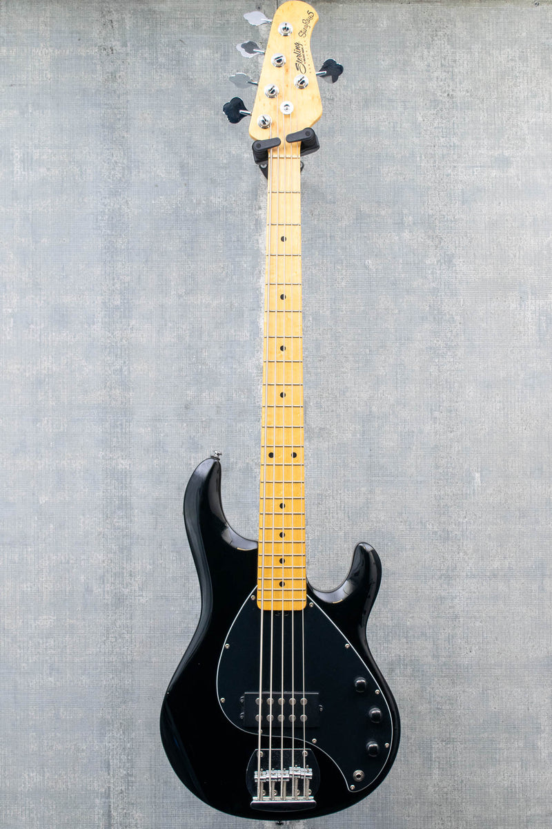 Used Sterling Stingray RAY5 5-String Bass Black