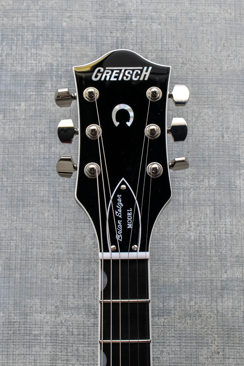 Gretsch G6120T-BSNV Brian Setzer Signature Nashville Hollow Body Black