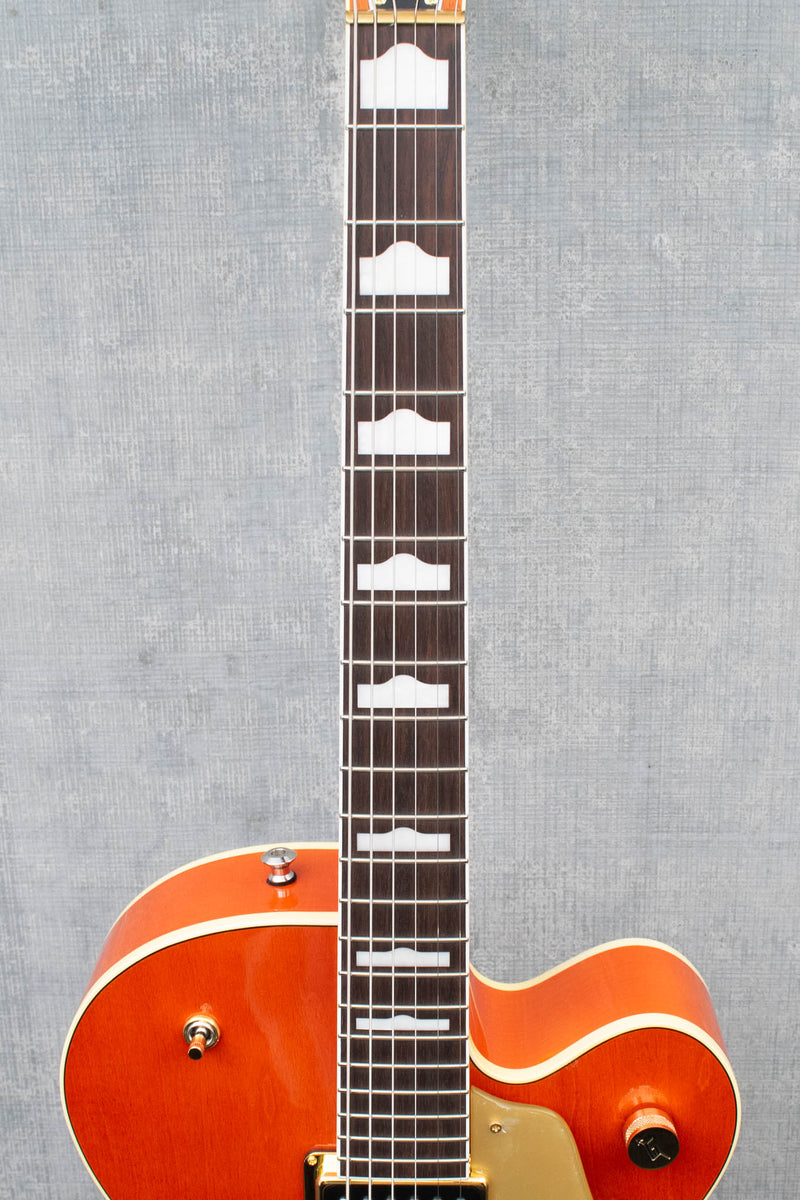 Gretsch G6120DE Duane Eddy Signature Hollow Body with Bigsby Desert Sunrise, Lacquer