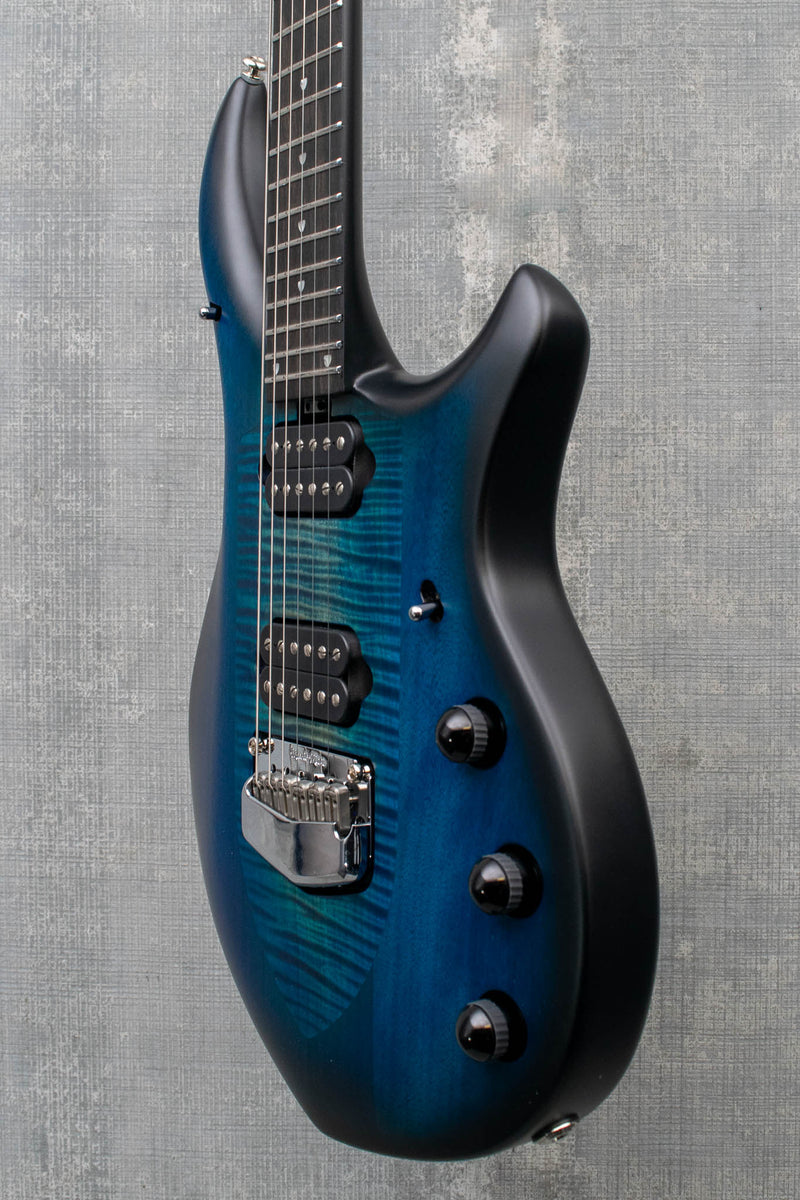 Used Ernie Ball Music Man Majesty - Silk Blue