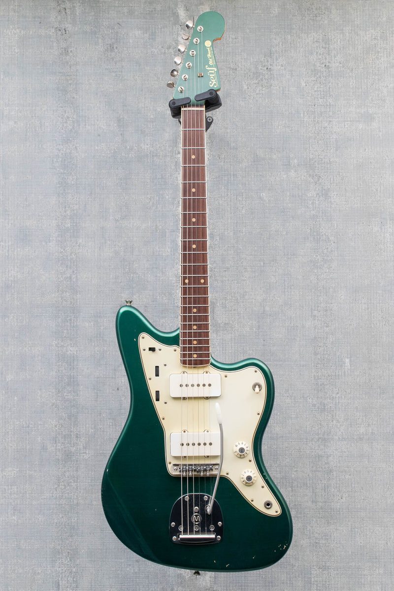 Used Seuf Guitars Old Hand 10 (OH-10) Offset Style Sherwood Green