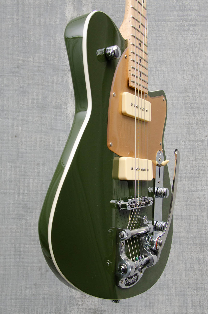 Reverend Charger 290 Bigsby Army Green