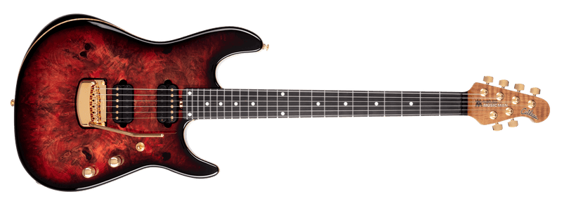 Ernie Ball Music Man Jason Richardson Cutlass 6-String - Rorschach Red