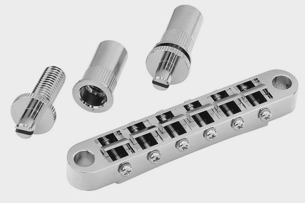 Gotoh Tunematic Bridge with Large Holes - Chrome