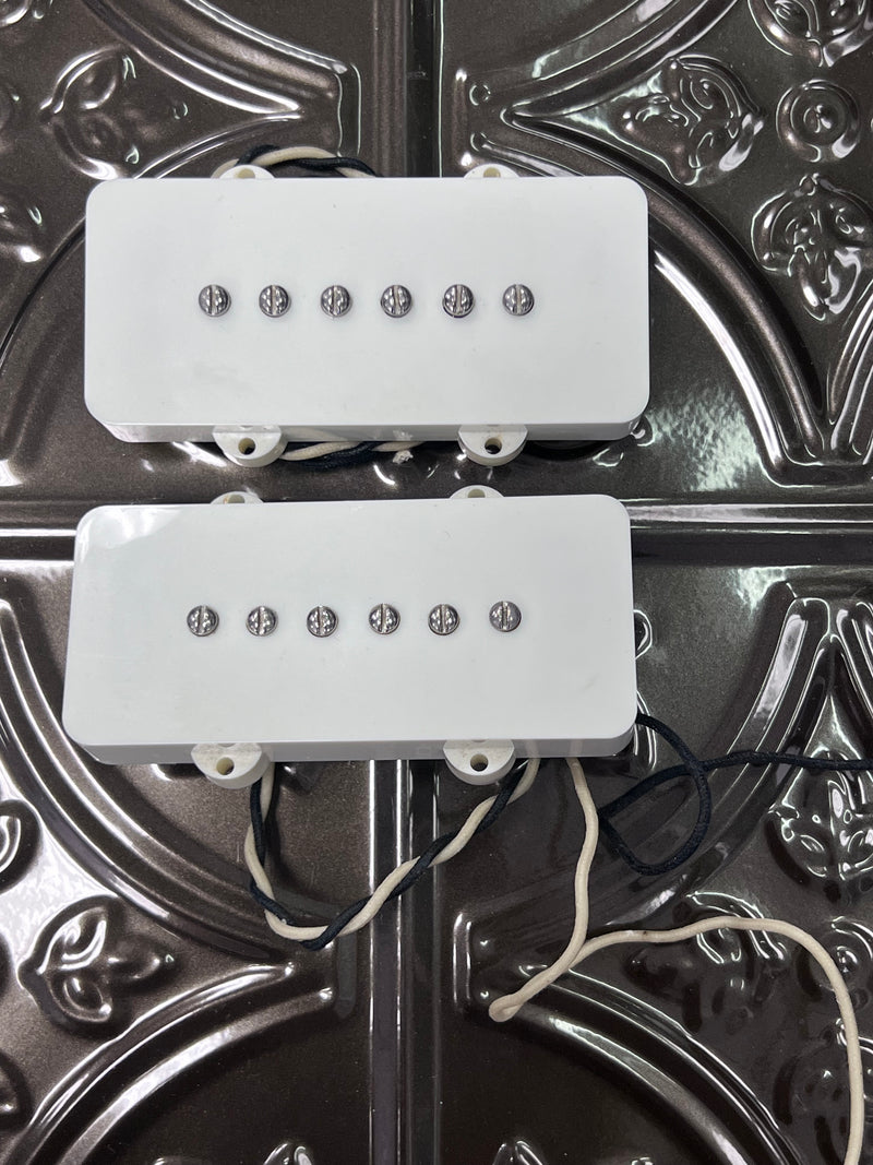 Used Lambertones "The Ristretto" Jazzmaster Pickup Set- Antique White