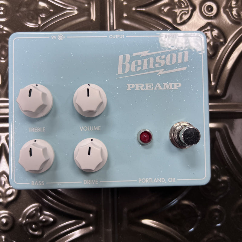 Used Benson Preamp - Baby Blue Sparkle