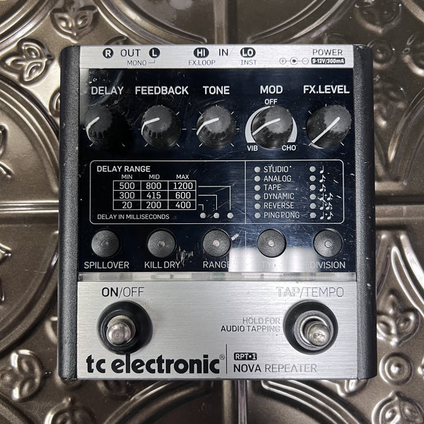 Used TC Helicon RPT-1 Nova Repeater