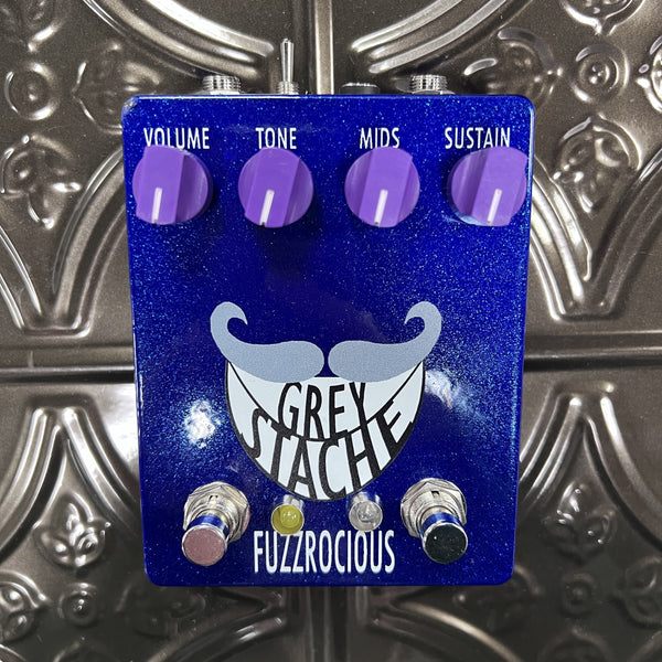 Fuzzrocious Grey Stache w/ Diode & Tone Bypass