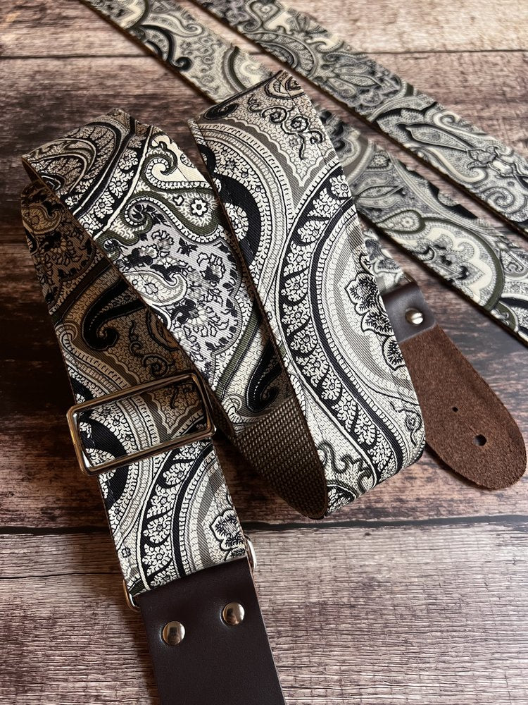 Josey Straps Paisley Tie Guitar Strap