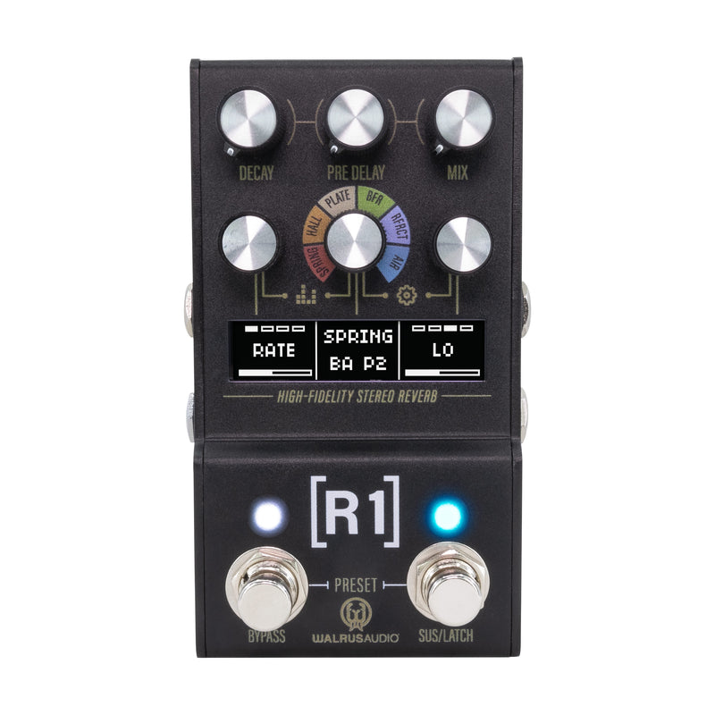 Walrus Audio MAKO Series MKII: R1 High-Fidelity Reverb