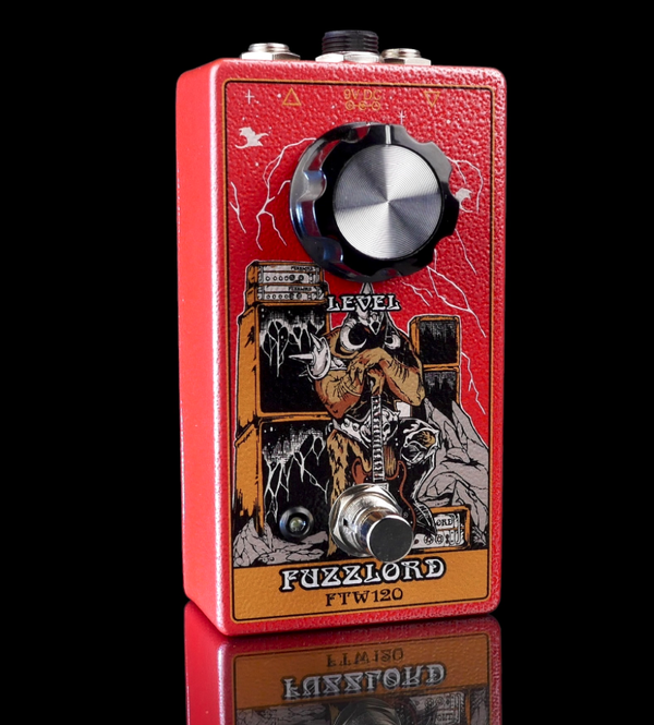 Fuzzlord Effects FTW120 Distortion Burnt Orange