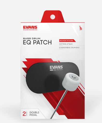 EQ Black Nylon Double Patch