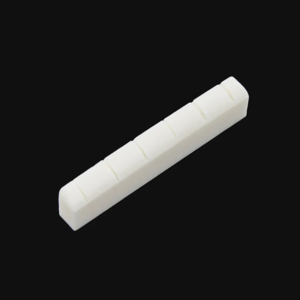 Slotted Bone Nut for Gibson Electric - Bleached Bone