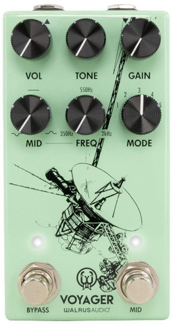 Walrus Audio Voyager Preamp/Overdrive MKII - Seafoam