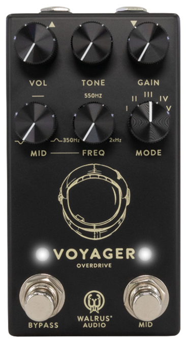 Walrus Audio Voyager Preamp/Overdrive MKII - Black